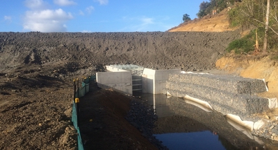 Kotuku dam construction