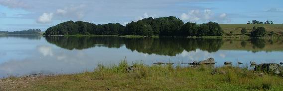 The archaeological site of Mawe Pa located on the shores of Lake Omapere.