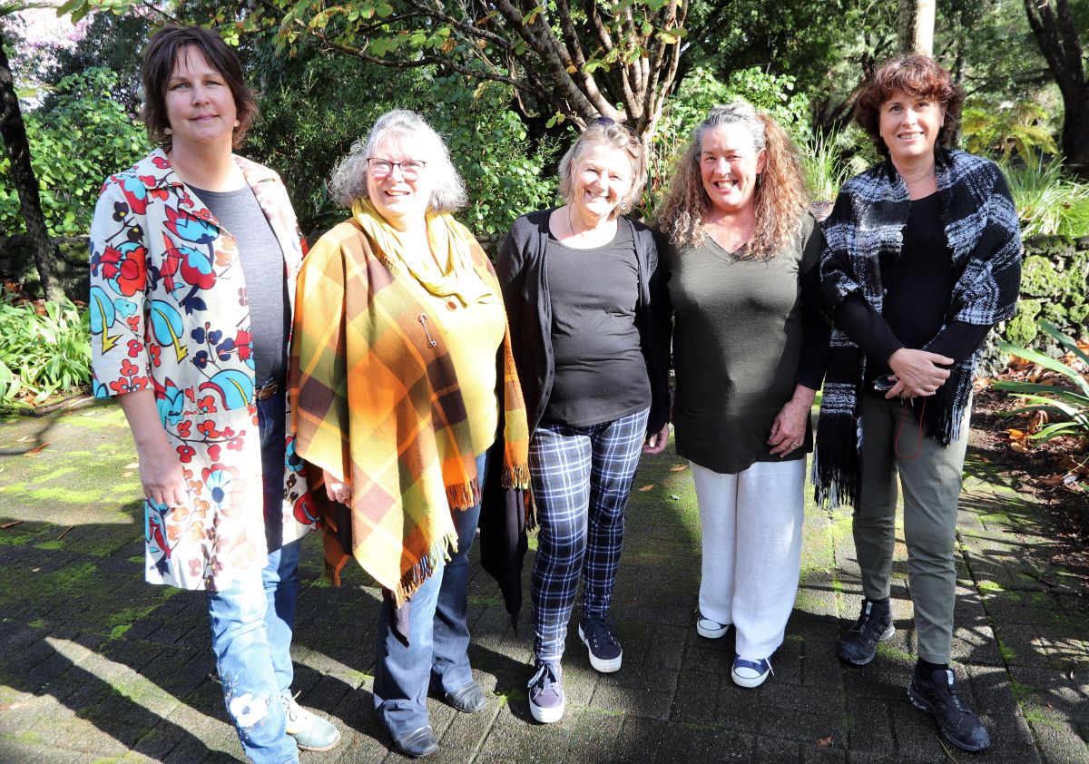 Five women who are the Enviroschools Team.
