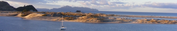 Mangawhai coastline. 