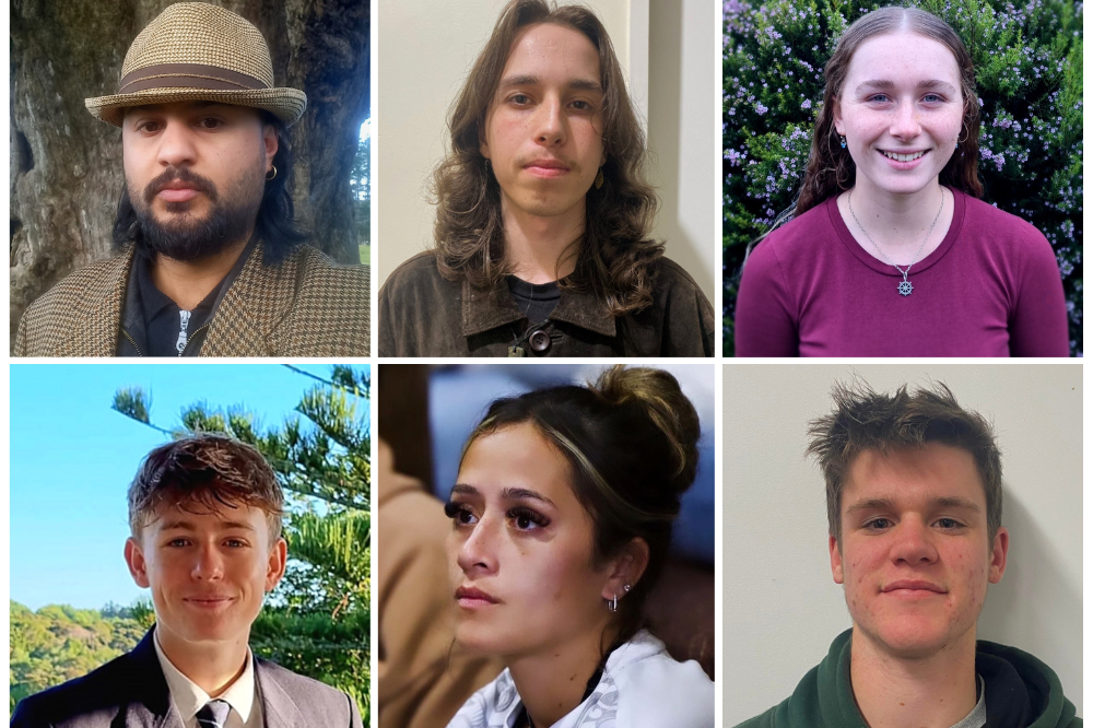 A collage of the scholarship reciopients