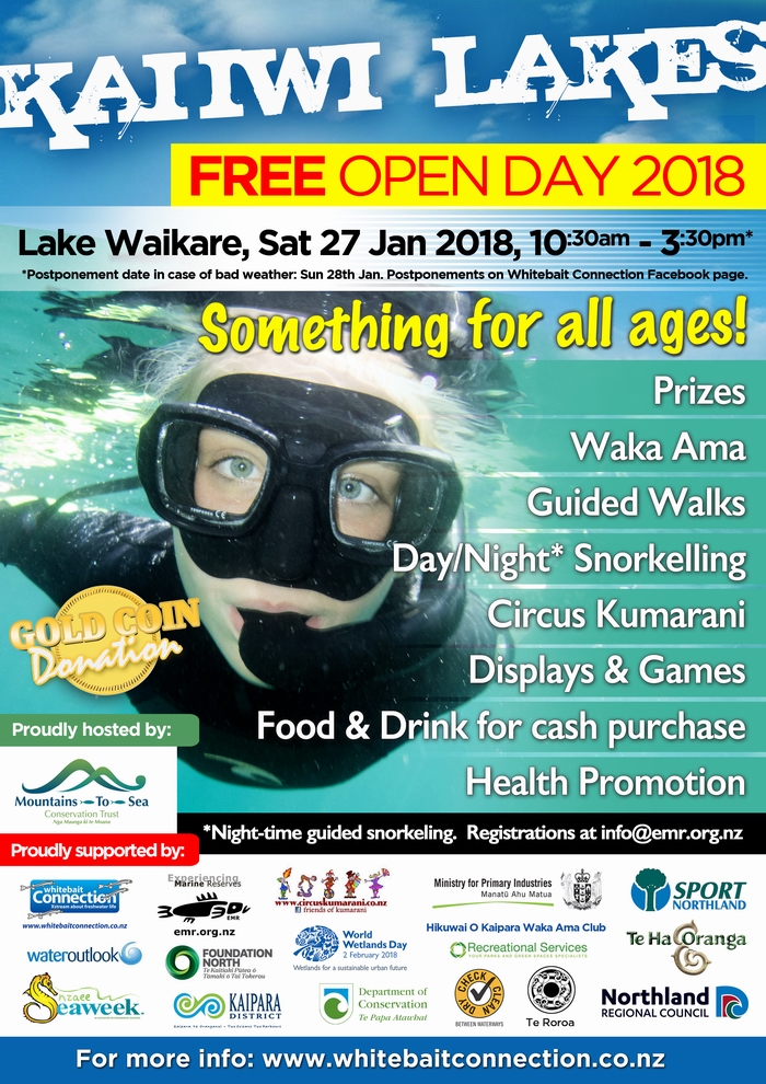 Kai Iwi Lakes poster.
