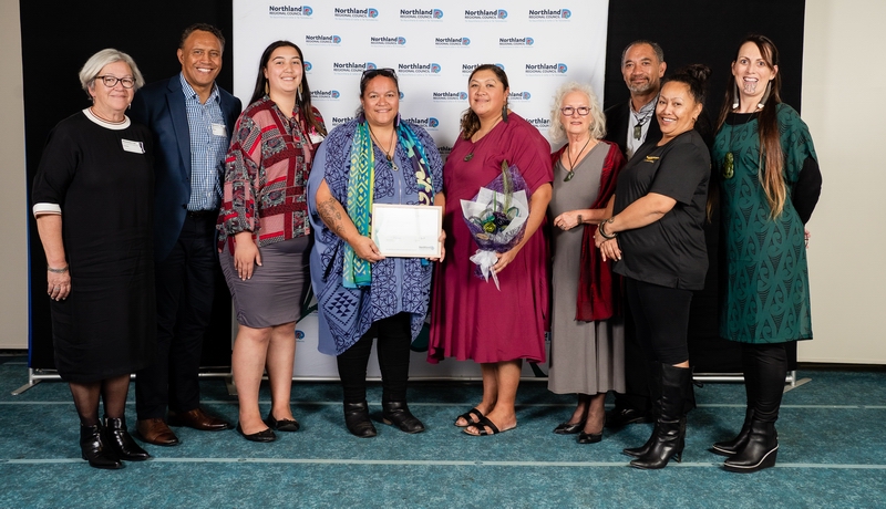 Te Rarawa award recipients,