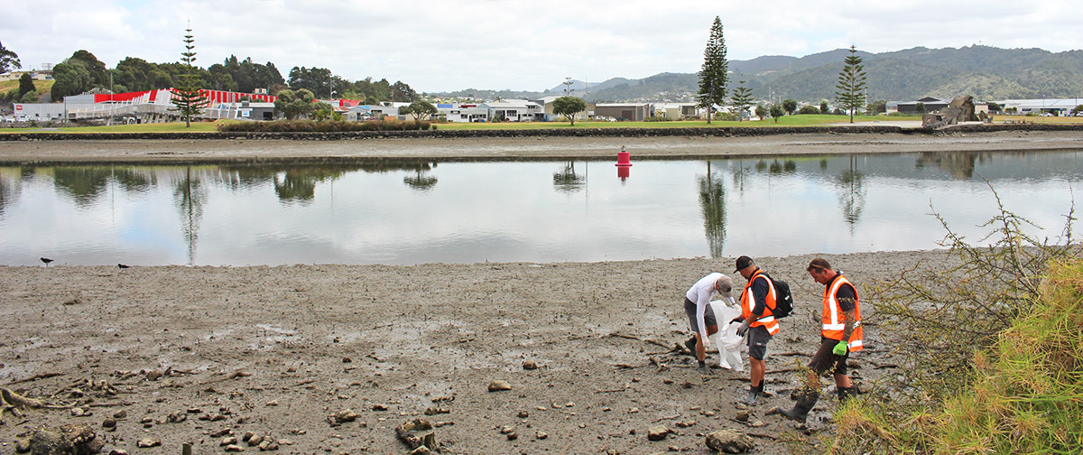 Coastal litter monitoring - Hātea River, Whāngarei.