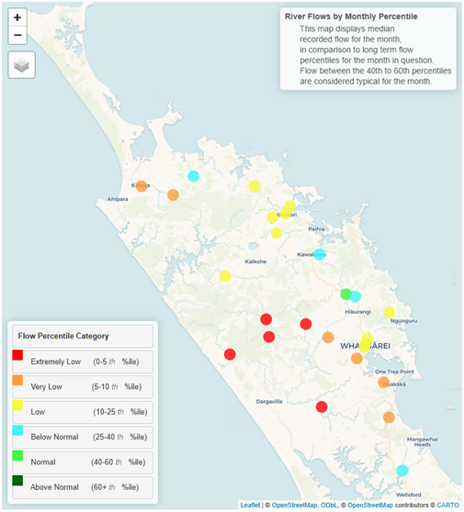 Figure6 River Flows In Northland For March 2025