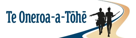 Te Oneroa-a-Tōhe logo.