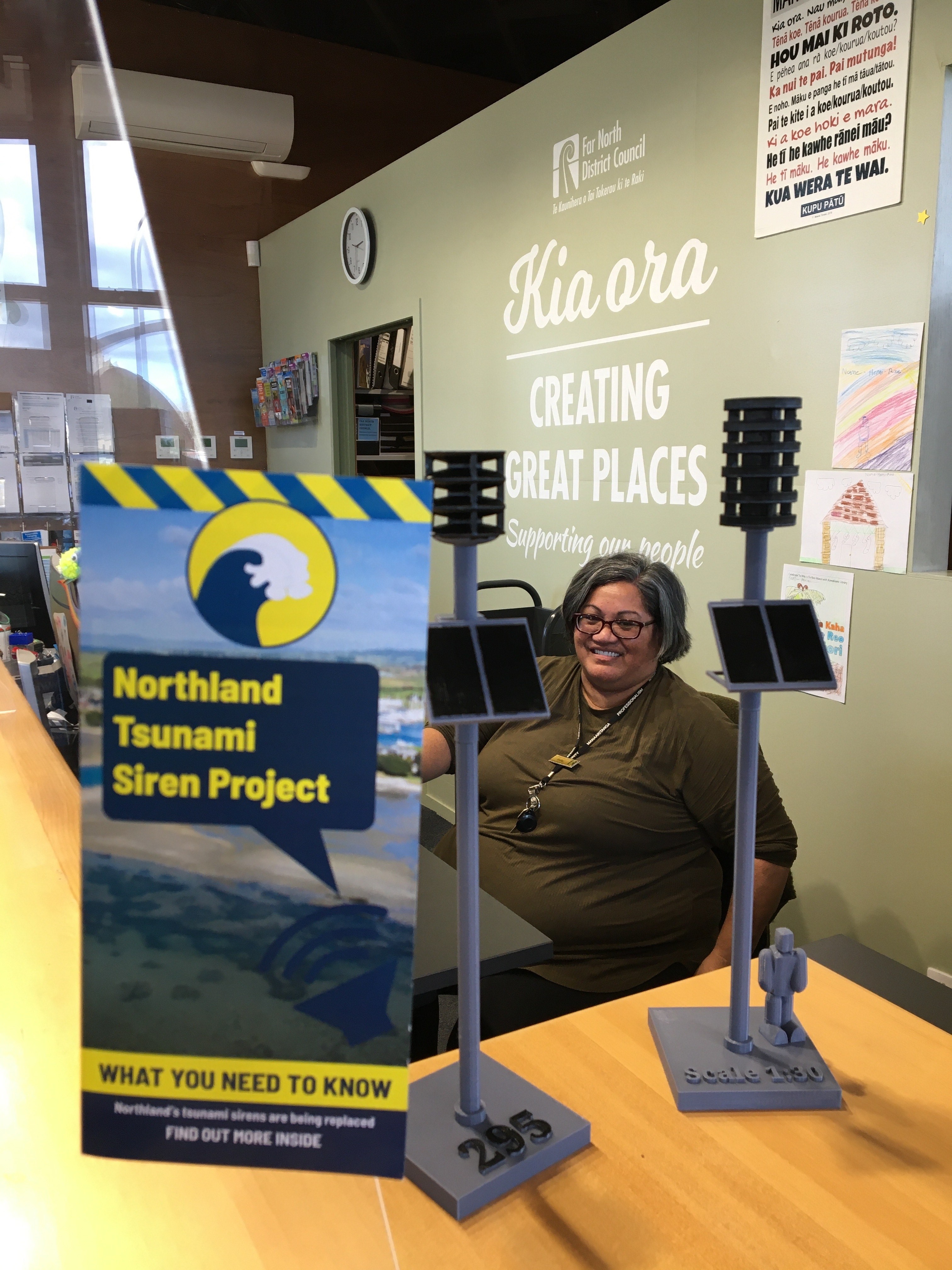 Model Sirens at Kawakawa Libraries