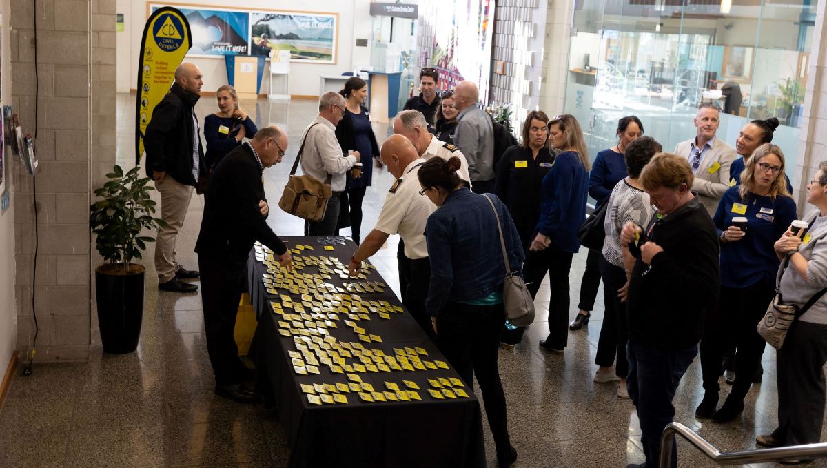 Checking-in to the Northland Civil Defence Forum 2021.
