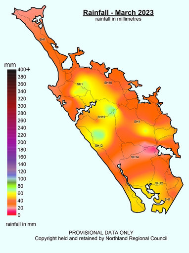 Rainfall maps - Northland Regional Council