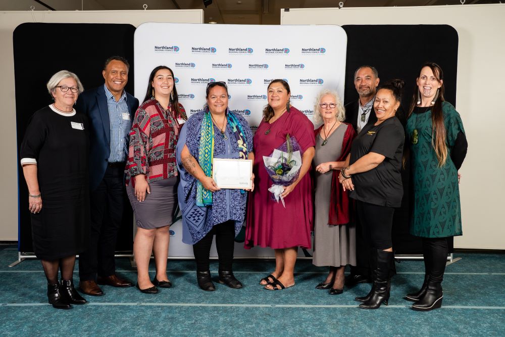 Te Rarawa award recipients,