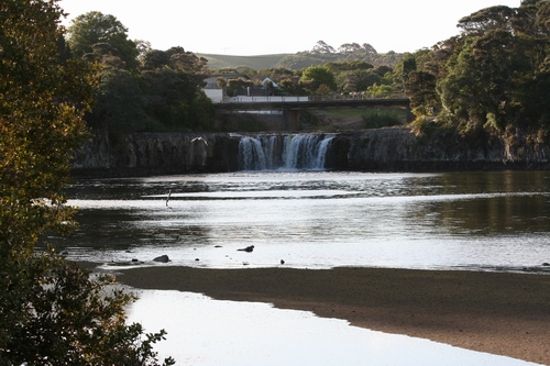 Haruru Falls.