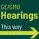 GE/GMO provisions