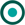 Small solid circle inside circle ring (icon).