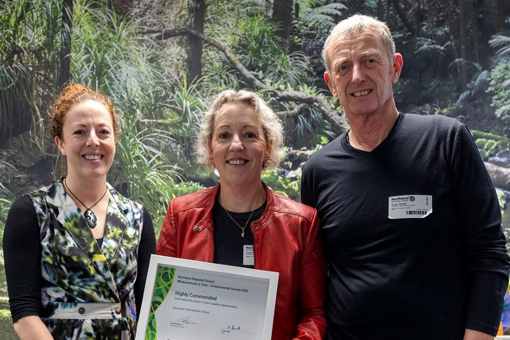 Water Quality Highly Commended  Dargaville Intermediate School.