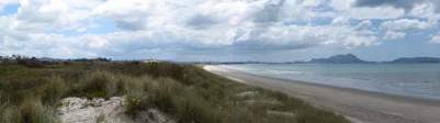 Coastline and dunes. 