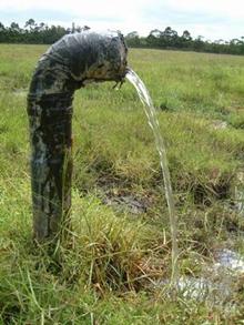 Artesian bore.