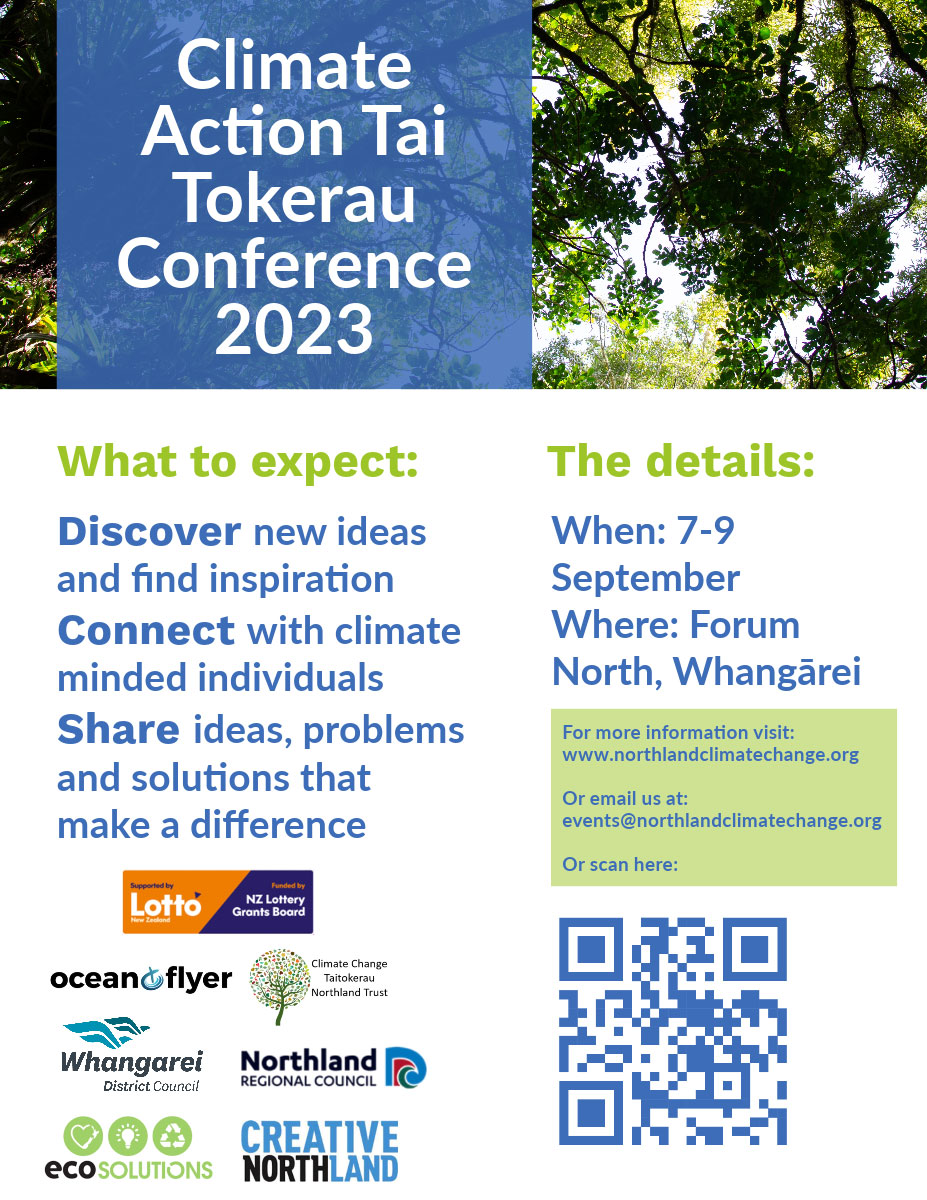 Climate Change conference poster.