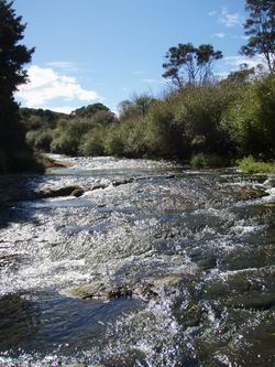 Hakaru River.