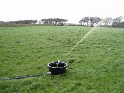 Pod irrigator (Photo: Dairy NZ).