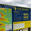 Tsunami evacuation zones map