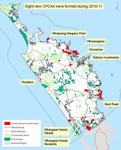 Map of CPCAs formed in 2010-2011.