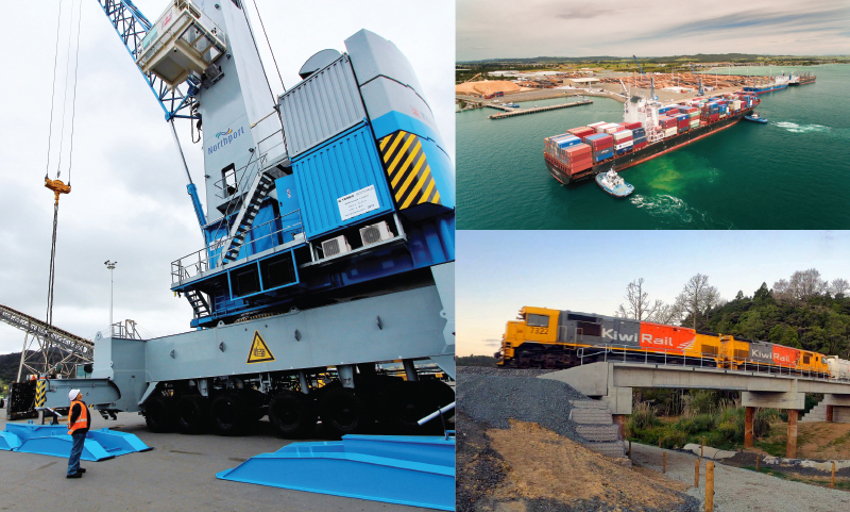 Bream Bay infrastructure collage