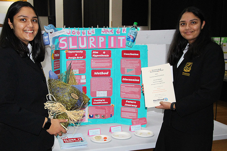 Hannah And Harshinni Nayyar Whangarei Girls High School