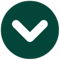 White down arrow on green background.