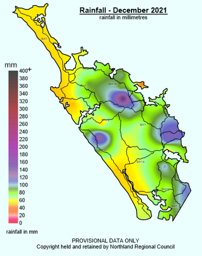 Dec 21 Rainfall In Mm