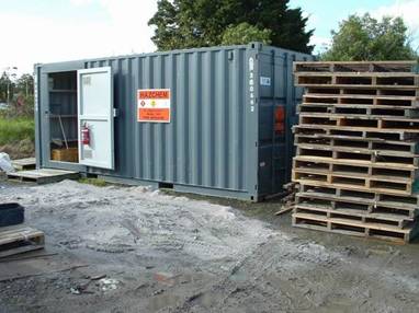 Wrightson's chem-shed at Waipapa.