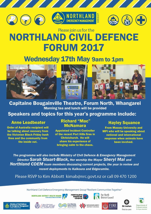 Civil Defence Forum Invite.