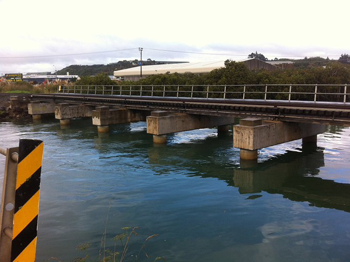 Feature infrastructure such as bridges