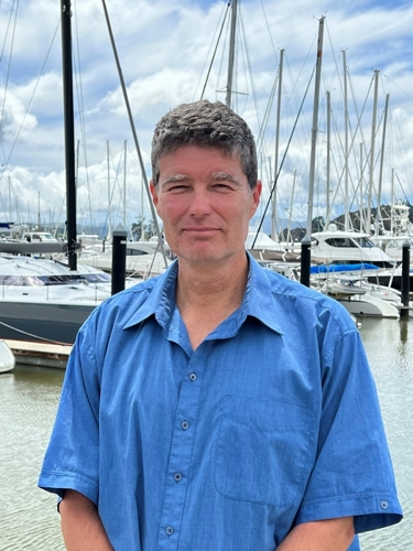 Harbourmaster Jim Lyle.