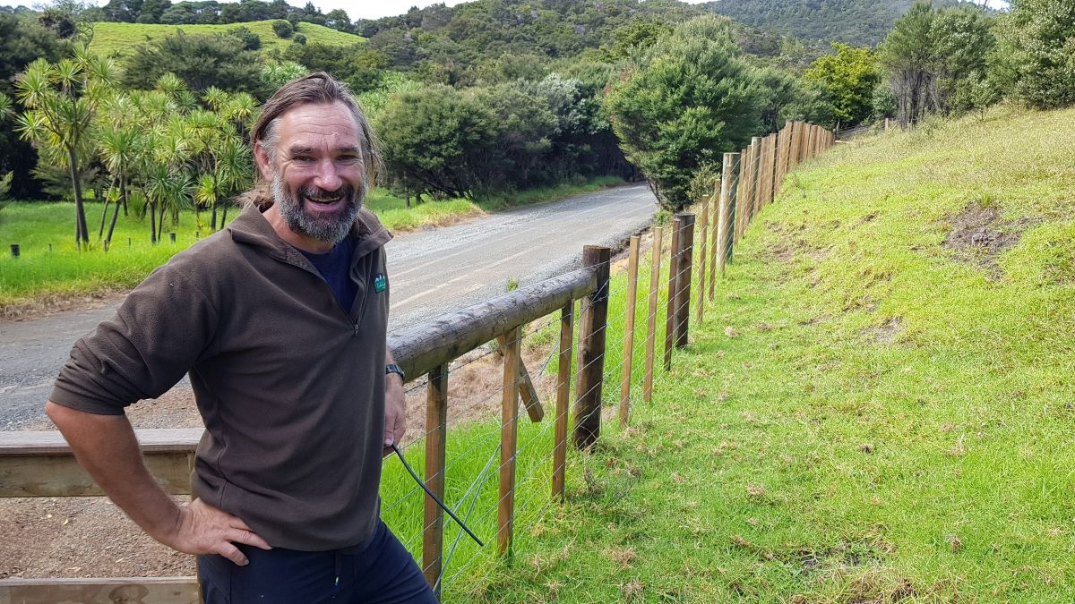 Glen Coulston retired 12 hectares of erosion-prone hill country that is now regenerating to native bush at Mimiwhangata.