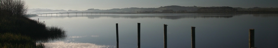 Northern Wairoa River at Dargaville. 