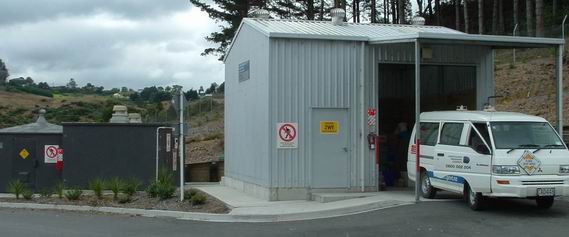Regional Council hazardous waste storage facility.