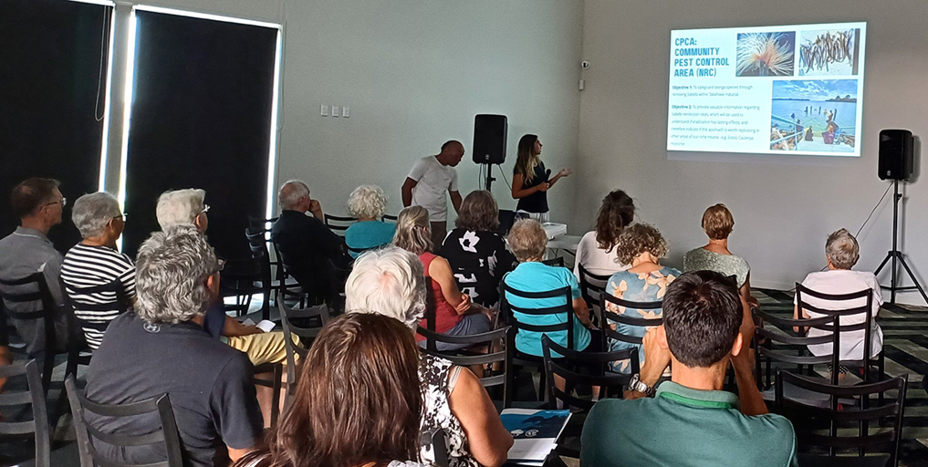Coastal Conversations event at Ruakaka 2025