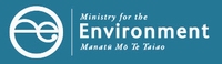 Ministry for the Environment logo.