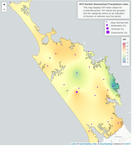 SPI 3 Month Oct 2025