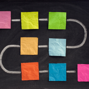 Flowchart Colourful