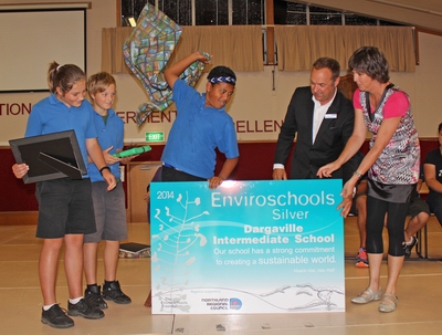 Enviroschools Dargaville Silver Award.