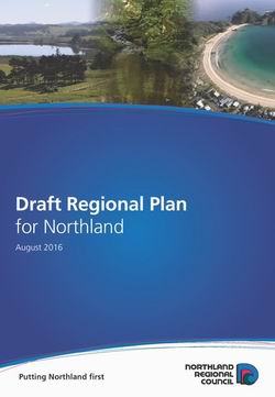 Draft Regional Plan cover.