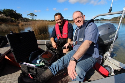 Lake mapping - Lake Ngatu.