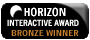 Horizons Interactive Awards bronze winner - go to Horizons Interactive Awards website.