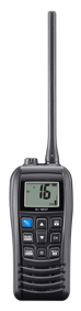 VHF marine radio.